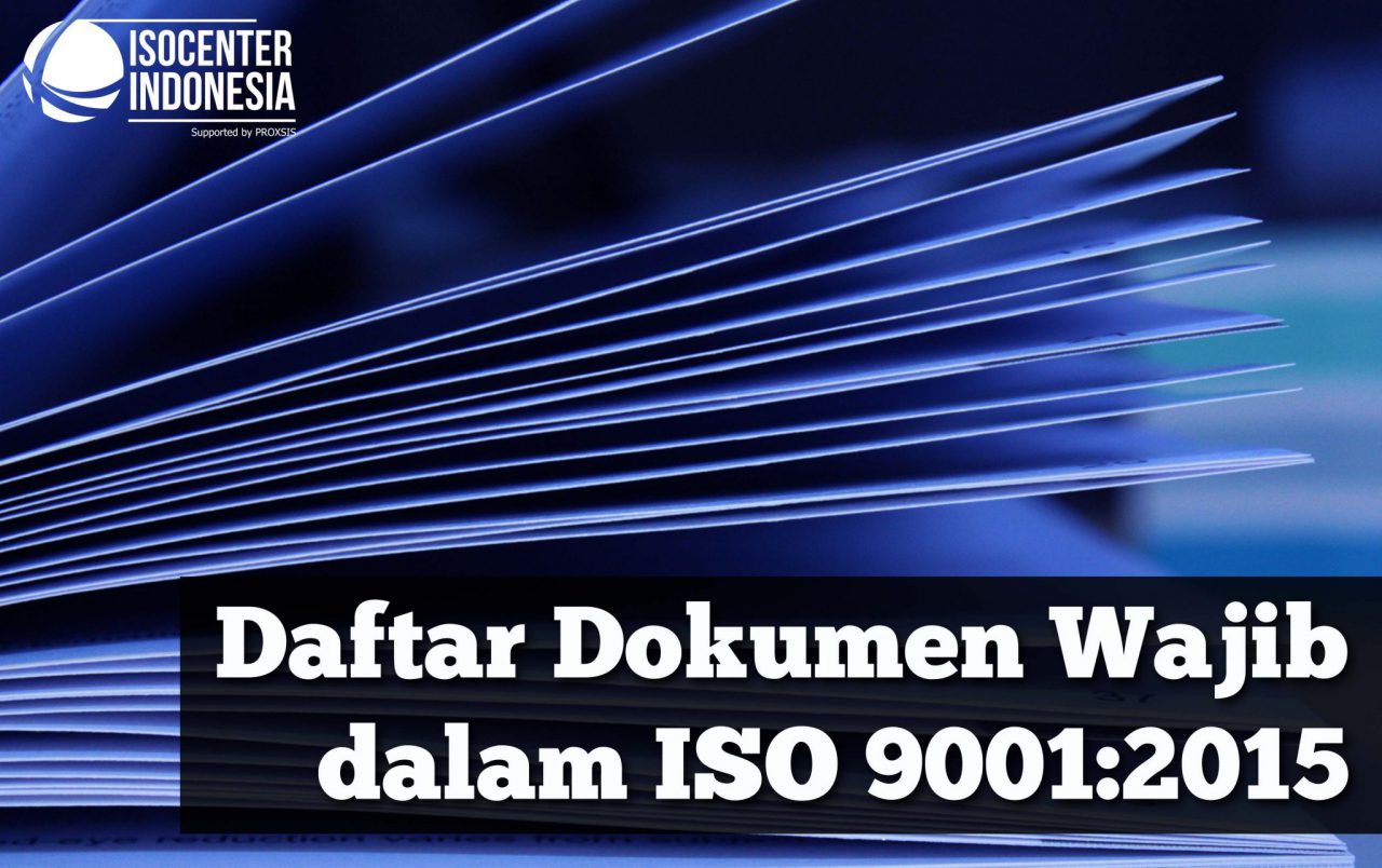 dokumen wajib iso 9001