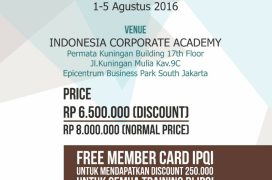 Promo Training Lead Auditor ISO 9001:2015 Certified IRCA