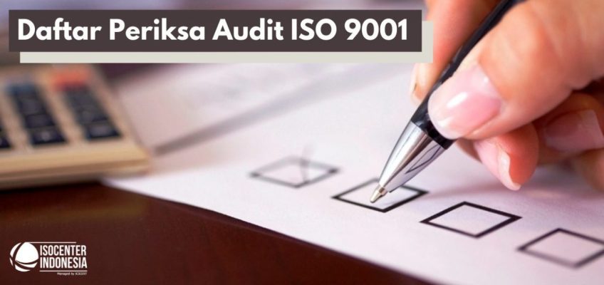 Daftar Periksa Audit ISO 9001