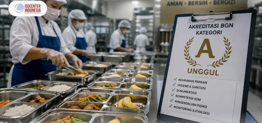 Persiapan audit akreditasi A BGN untuk dapur MBG
