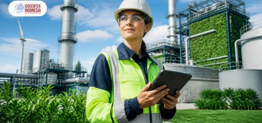 Proses integrasi Sistem Manajemen Lingkungan dengan kerangka ESG.
