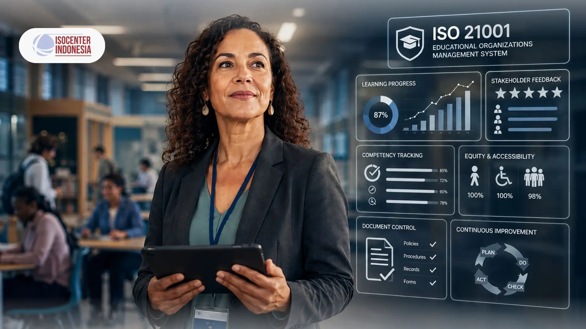Langkah implementasi standar ISO 21001 untuk perguruan tinggi