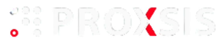 Logo Proxsis putih untuk footer
